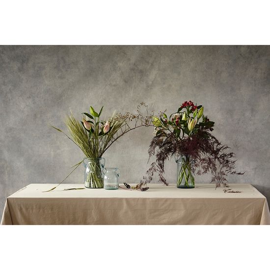 Ваза для цветов flowi, 29 см, голубая