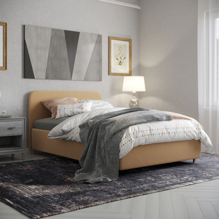 Двуспальная кровать с подъемным механизмом Абстракт, 180х200