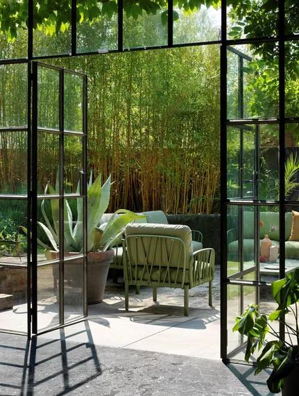 Уличное кресло Komodo Poltrona, серое