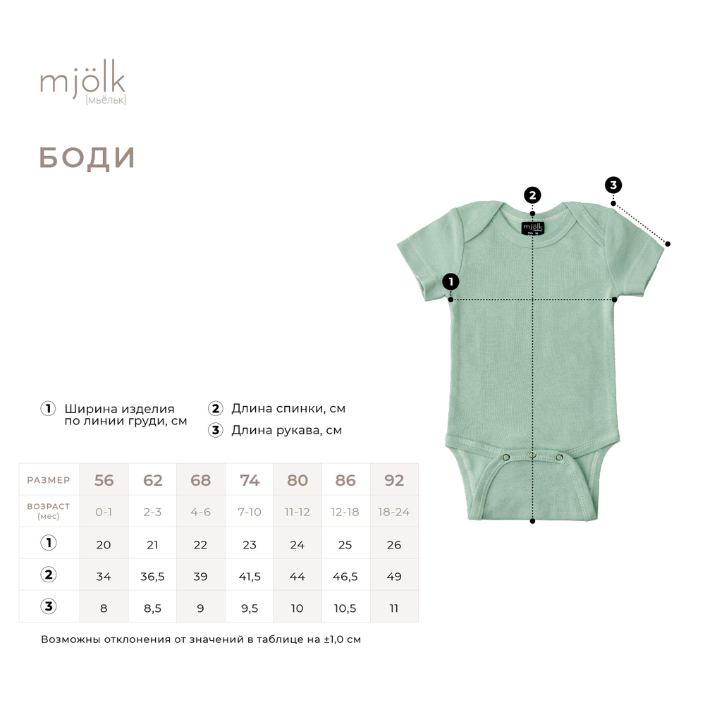 Боди Mjolk Camel