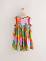 Сарафан для девочки Next AC6-222, Оранжевый, Розовый