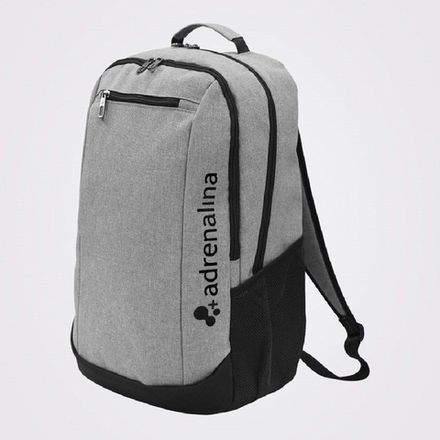 Рюкзак спорт. +ADRENALINA Kim, 4305-0175, полиэстер, серо-черный