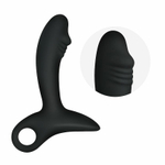 Анальный вибромассажер Erokay EK-2506, силикон, 10 режимов, 10,5 см