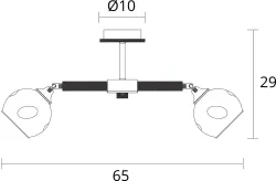 Потолочная люстра Arte Lamp