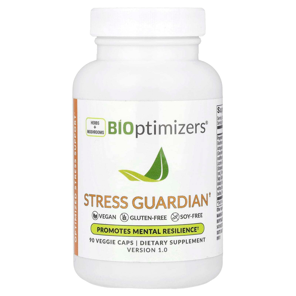 BIOptimizers, Stress Guardian`` 90 растительных капсул