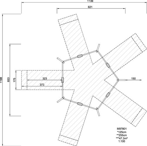 Качели «Пять дорог»