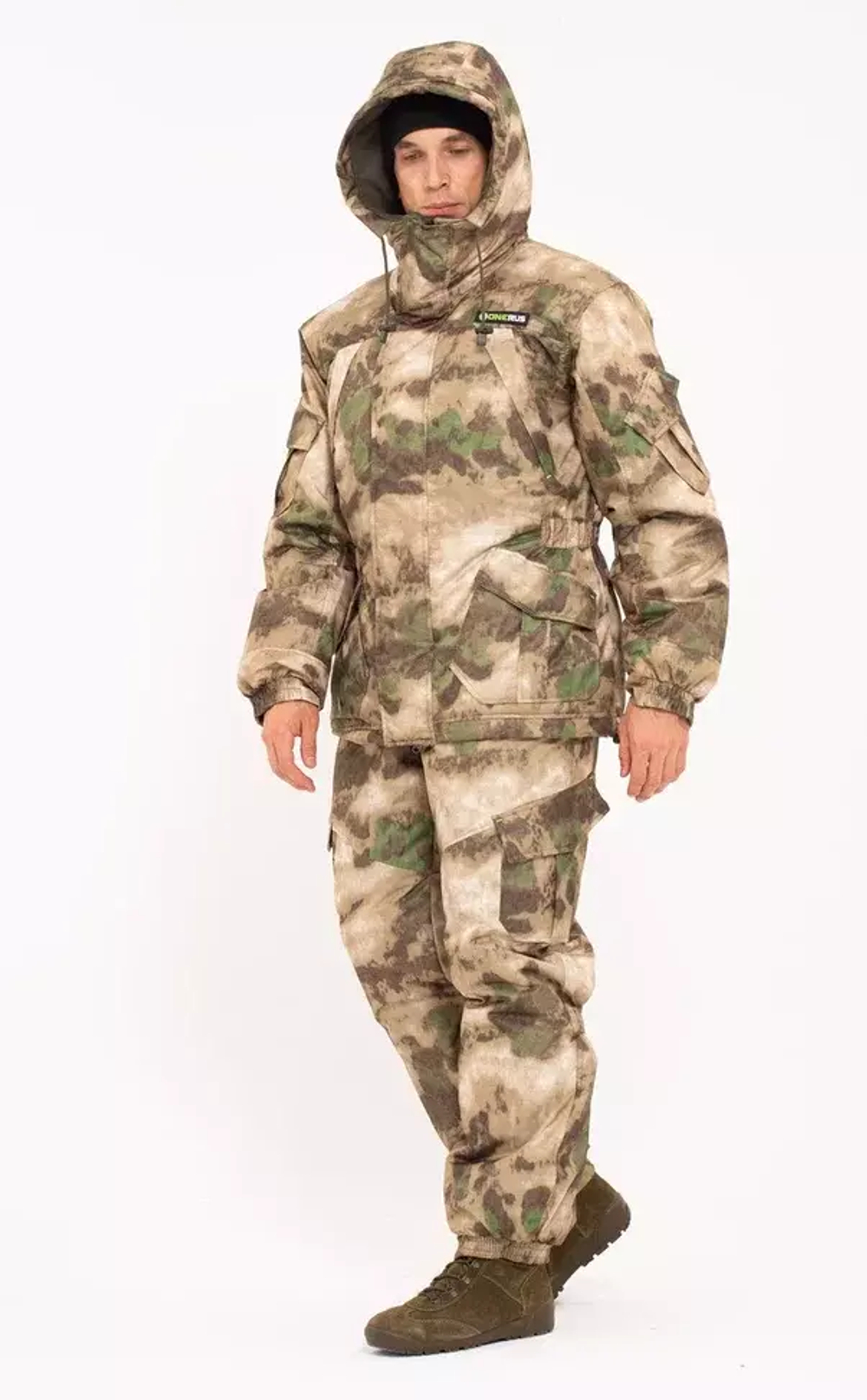 Костюм мужской Onerus Горный -15 (Таслан), Полукомбинезон, Мох