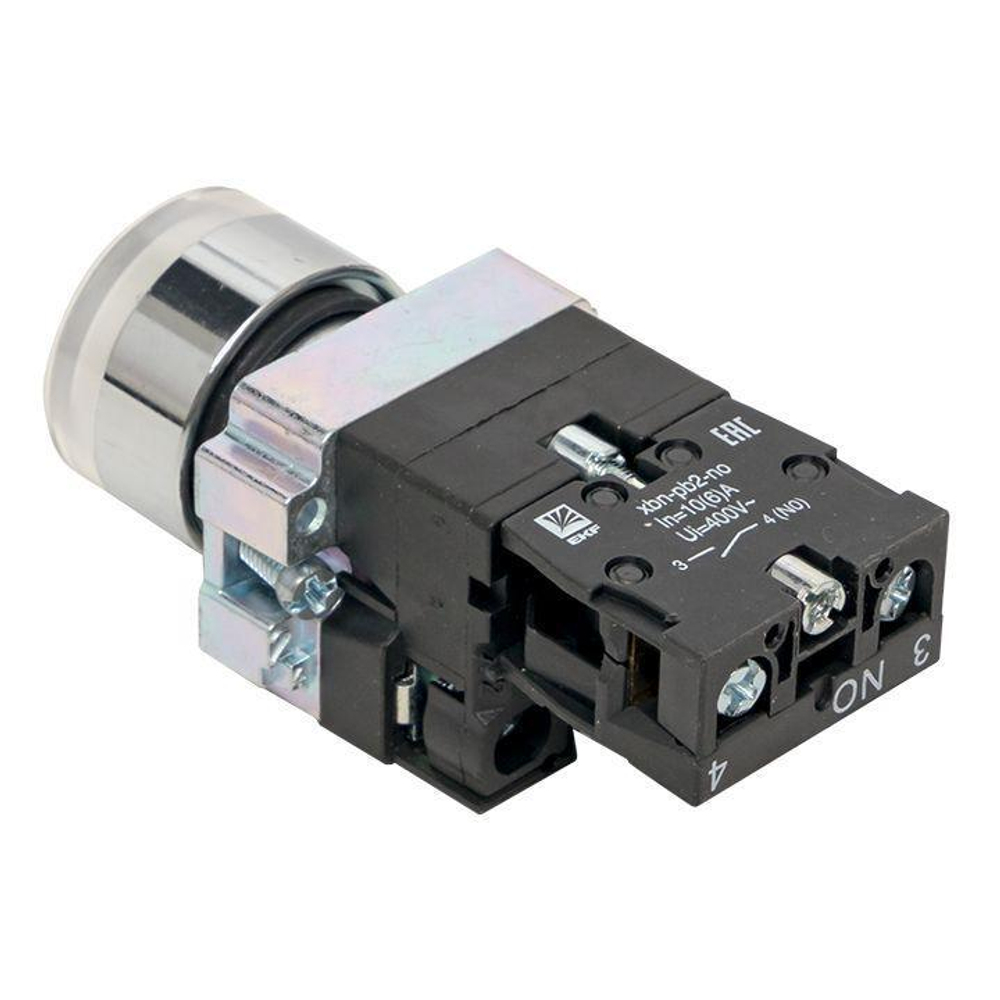 Кнопка BA21 с подсветкой 24В бел. NO PROxima EKF xb2-bw21-24