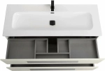 Тумба с раковиной Cezares ECO-CER-N 120 ECO-CER-N-1200-2C-SO-AS-P альпака брашированная