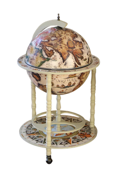 Jufeng Глобус-бар напольный d 45 светлый