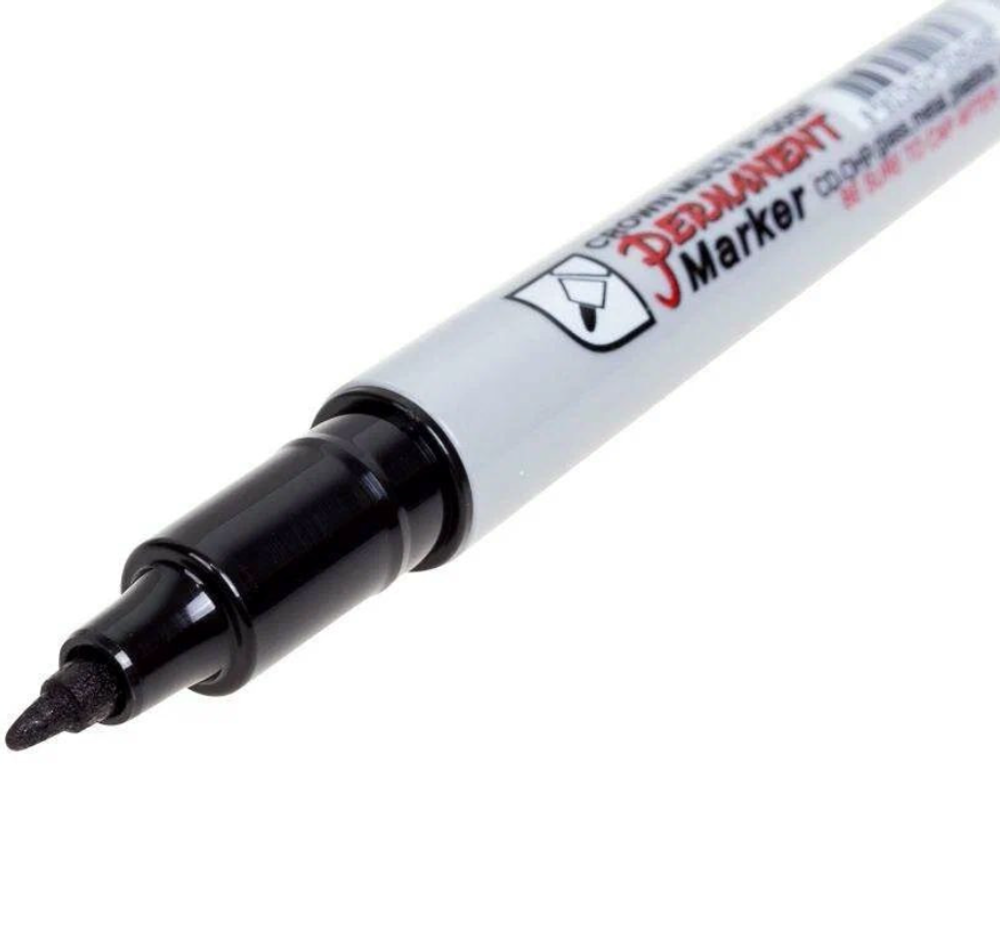 МАРКЕР ПЕРМАНЕНТНЫЙ MULTI MARKER SUPER SLIM 1ММ ЧЕРН CROWN 08-8001