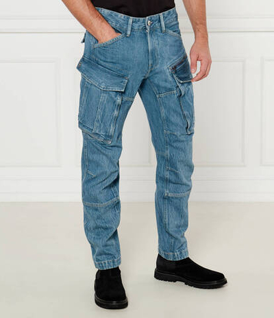 Брюки карго G- Star Raw - голубой(D23077 D318)