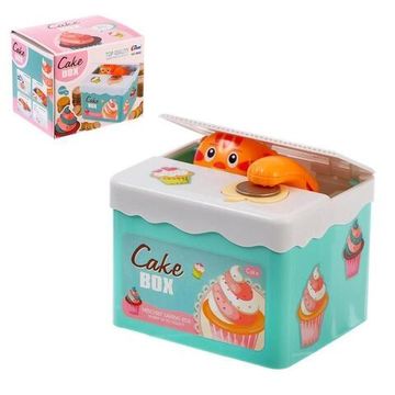 Игрушка-копилка "Сундучок котик"