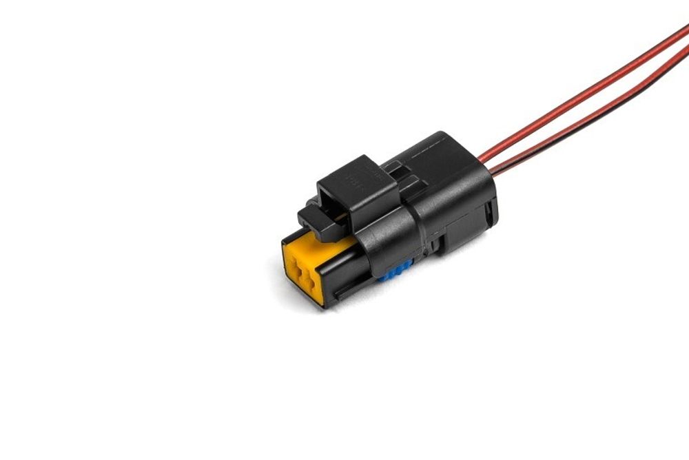 Разъем 211PC022S0049 2-х контактный к датчику температуры, масла, воздуха, повторителю поворотов Renault, Peugeot Citroe (CARGEN)