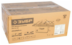 Распиловочный станок ЗУБР ЗПДС-255-1500, 1500 Вт