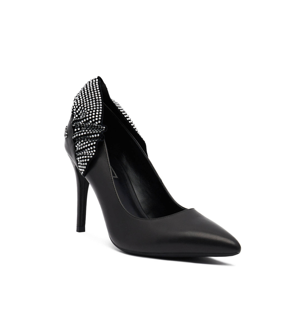 Кожаные туфли на шпильках Liu Jo - черный(SF2005 PX149)