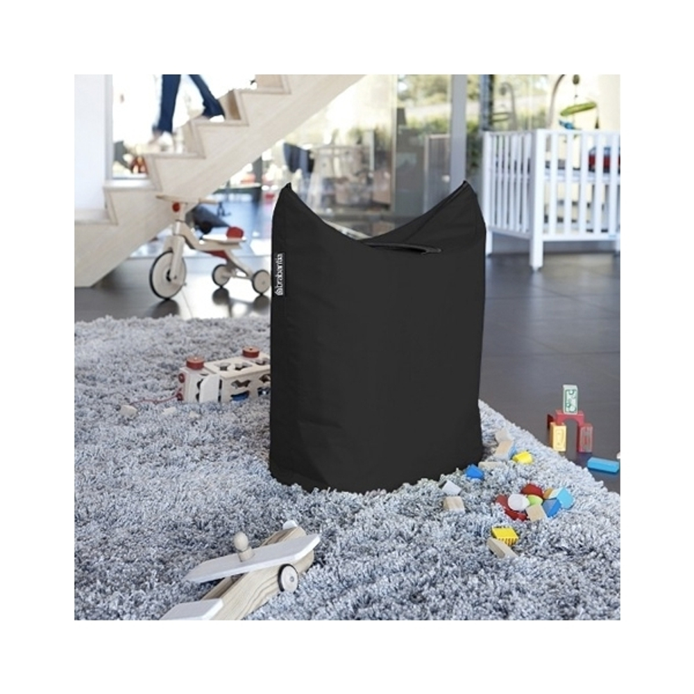 Сумка для белья Brabantia черная общий вид