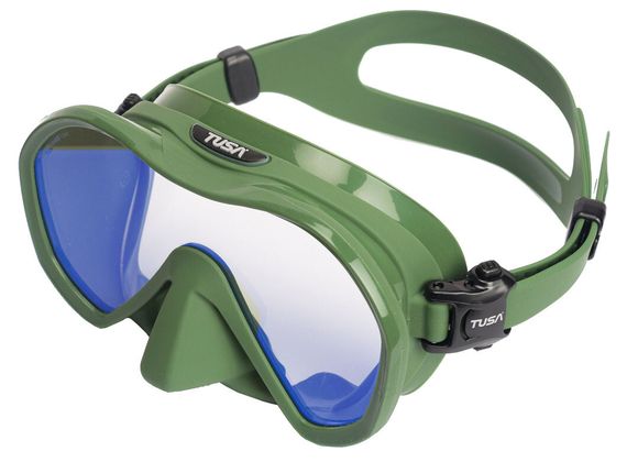 Маска TUSA Zensee Pro с UV линзами зеленая