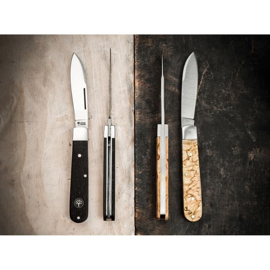 Складной нож Boker 110942 Barlow Prime Hornbeam c клинком из стали Böhler N690, рукоять дерево