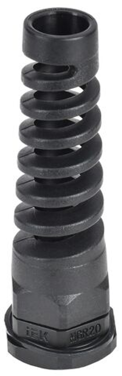 Сальник MGR 20 с гибким отводом d=6-12мм IP68 черный IEK