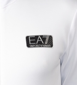 Мужская теннисная кофта EA7 Man Jersey Sweatshirt - white