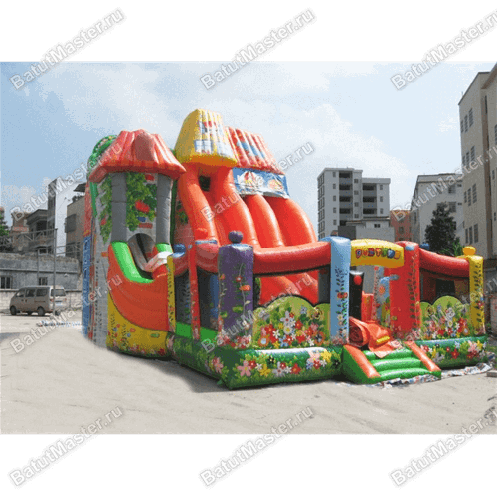 Надувной батут "Детский особняк"
