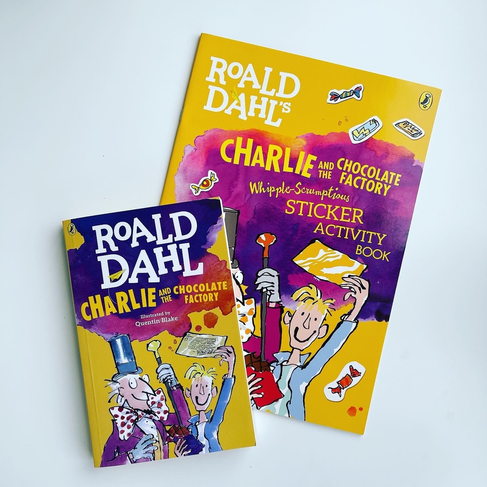 Charlie and the Chocolate Factory (a storybook + sticker activity book)
