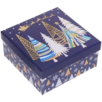 Коробка подарочная «Зимнее очарование» 15,5*15,5*7,5 см