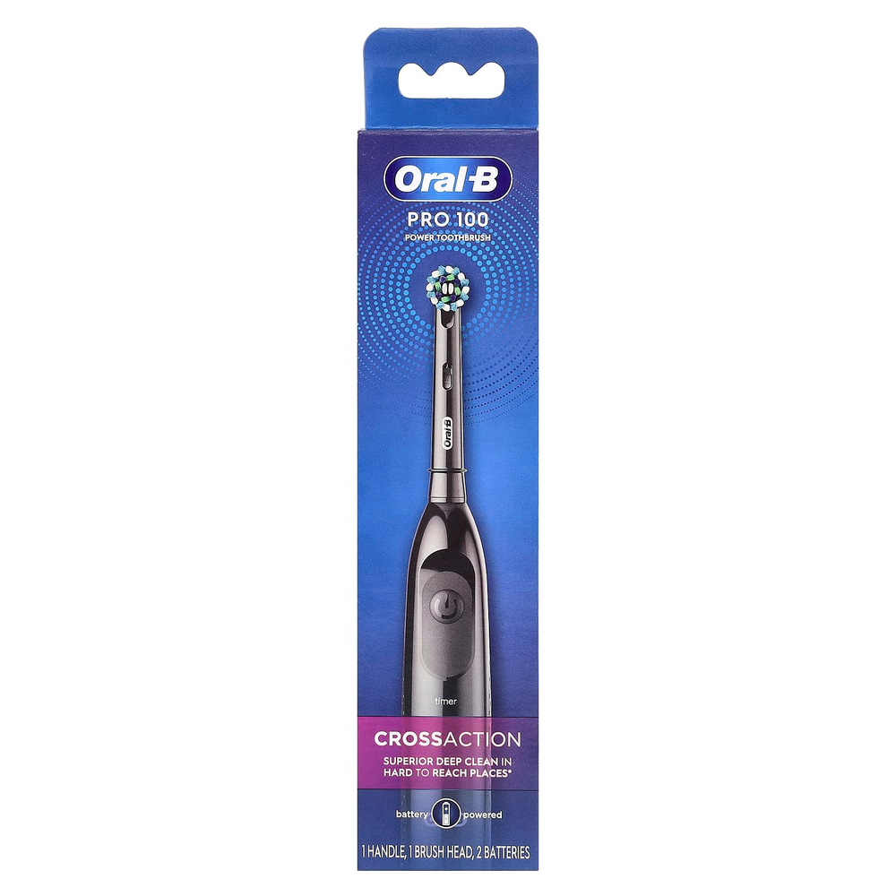Oral-B, CrossAction Clinical Power Toothbrush, черная`` 1 зубная щетка