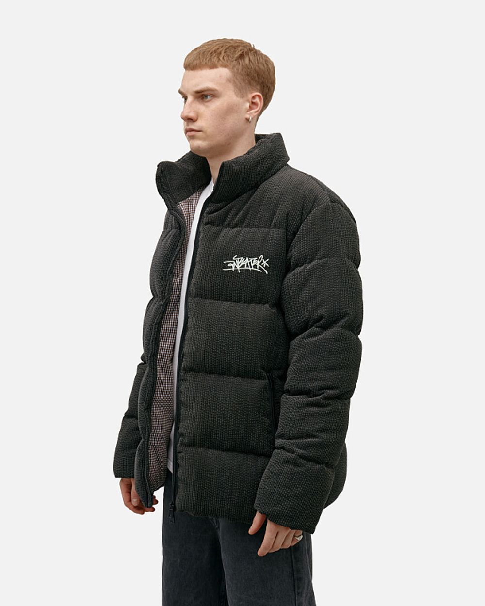 Купить Пуховик Anteater AW24 Downjacket Velvet Green Пуховик Anteater AW24 Downjacket Velvet Green