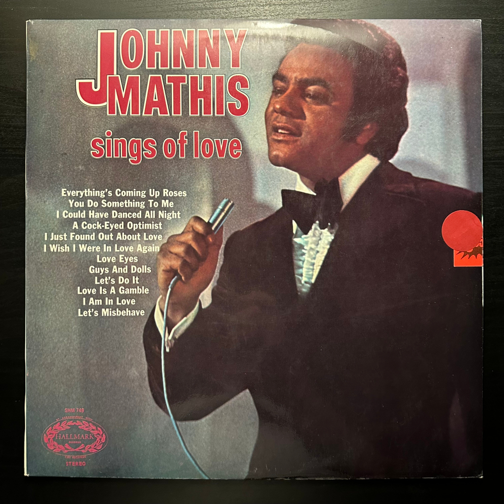 Johnny Mathis - Johnny Mathis Sings Of Love (Англия 1971г.)