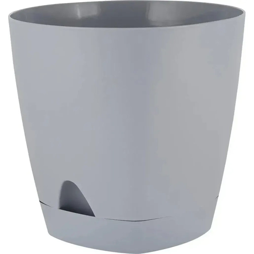 Горшок для цветов InGreen Amsterdam D110мм 0,65л с прикорневым поливом Утренний туман