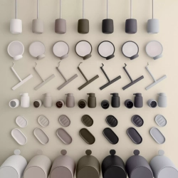 Blomus - Контейнер для мусора Tubo 3л Moon Grey / артикул   B68993  / GTIN 4008832689932