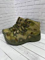 Тактические треккинговые ботинки m6-merlle  / средние / мох