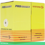Кабель витая пара Proconnect UTP 4PR 24AWG CAT5e 305м CCA OUTDOOR 01-0045-3