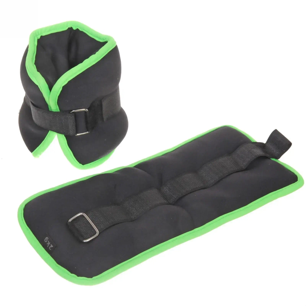 Утяжелители для рук и ног «Sportage» 2 кг ( 2 шт по 1 кг), в ассортименте