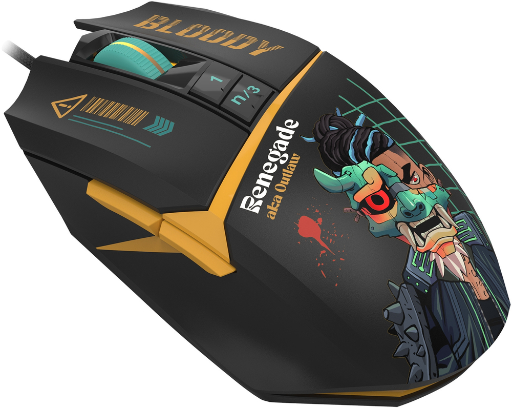 Мышь  A4Tech Bloody W63 Max Renegade