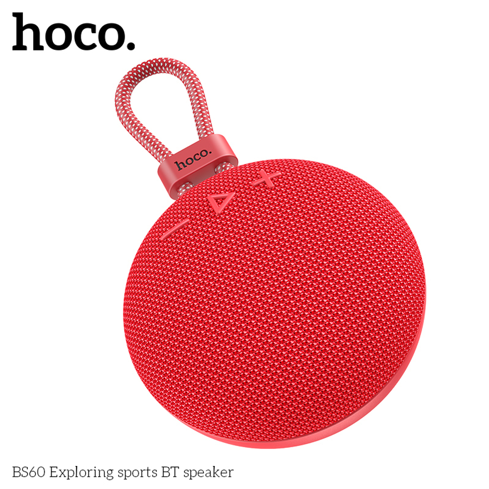 Колонка - Bluetooth HOCO BS60 (красный)
