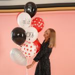 Признания в любви шуточные, Ассорти Пастель, латексный шар 50шт.