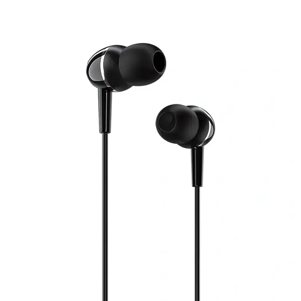 Наушники вакуумные проводные BOROFONE BM36 Acura universal earphones (черный)
