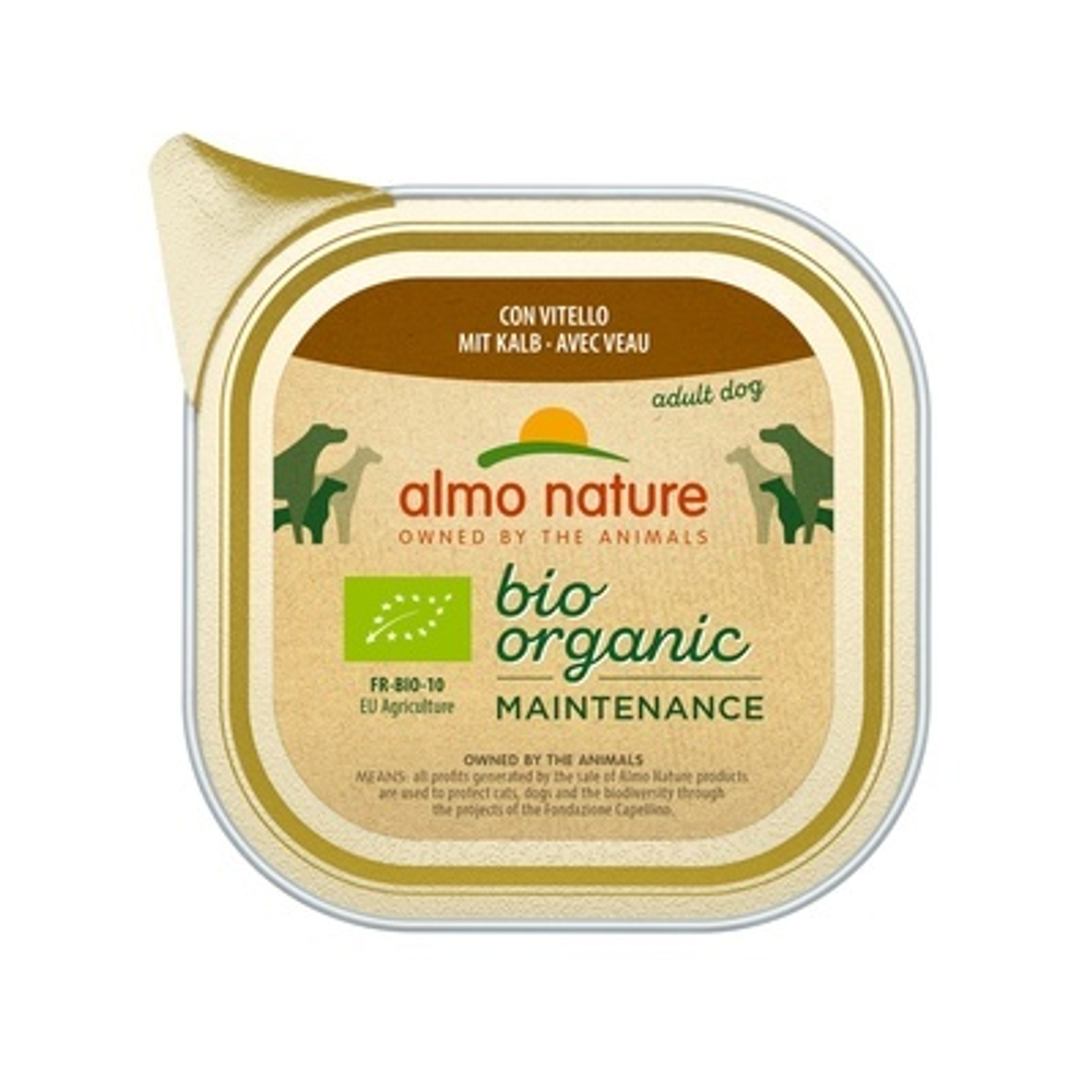 Almo Nature Паштет для Собак Био-меню с Телятиной (Daily Menu Bio - Pate Veal) 0,1 кг