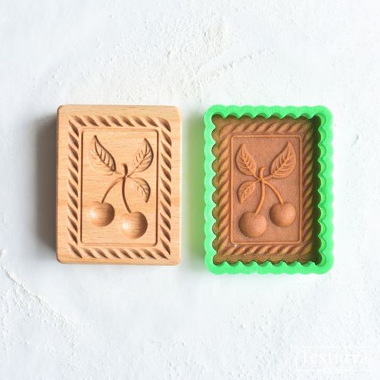 Форма для вырезания пряников и печенья Прямоугольник 8х6 см