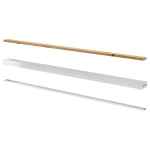 Рельс для раздвижных дверей - SKYTTA IKEA/ СКЮТТА ИКЕА, 8.1х200 см, серебрянный