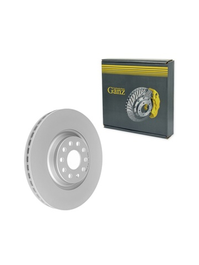 Диск тормозной передний с покрытием VAG A3/Q2/Q3/OCTAVIA/KODIAQ/GOLF 7/8/PASSAT B7/B8 GANZ GIJ10118