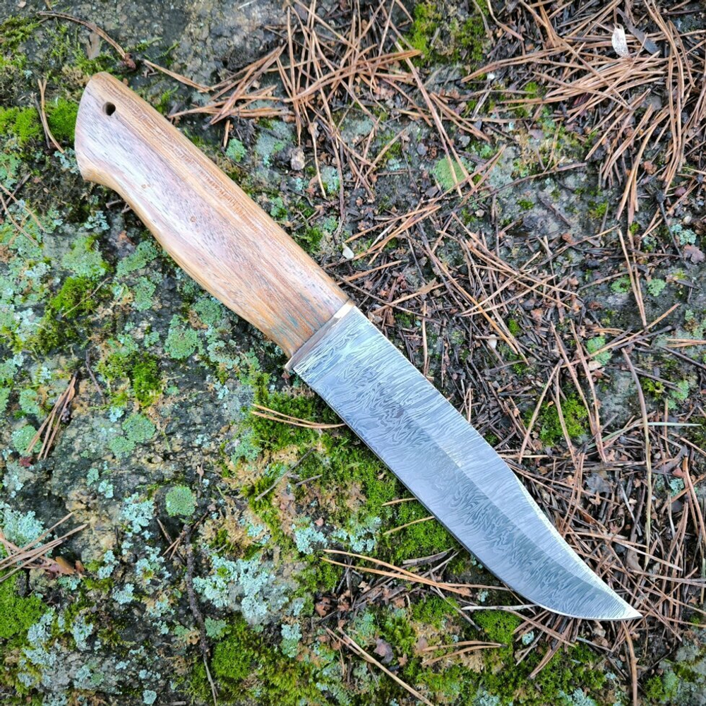 Кованый нож ПН-1 Дамаск (Ворсма)