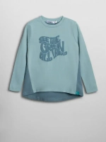 Зеленый костюм для девочки на осень