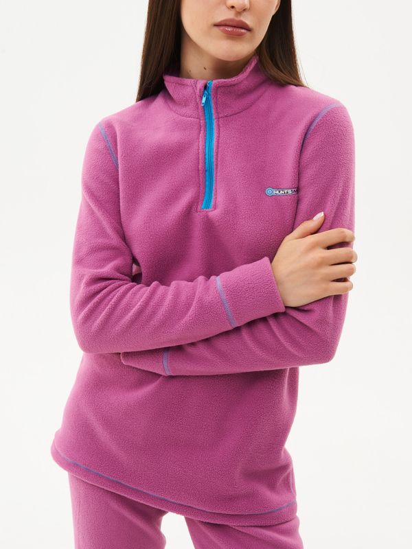 Термобелье женское Thermoline ZIP ткань Флис цвет Фиолетовый