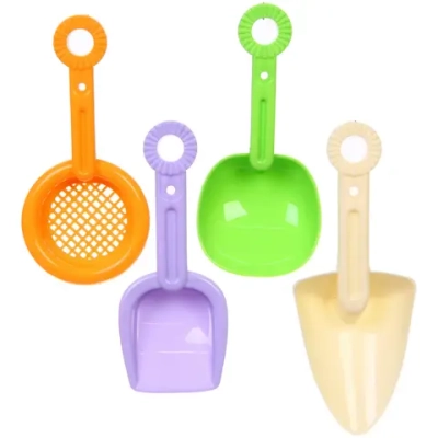 Набор для игры в песочнице «Нежность», 17*12.5 см, 10 предметов, микс