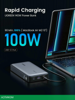 Портативное зарядное устройство Ugreen PB205 Abyss Blue (90597A)