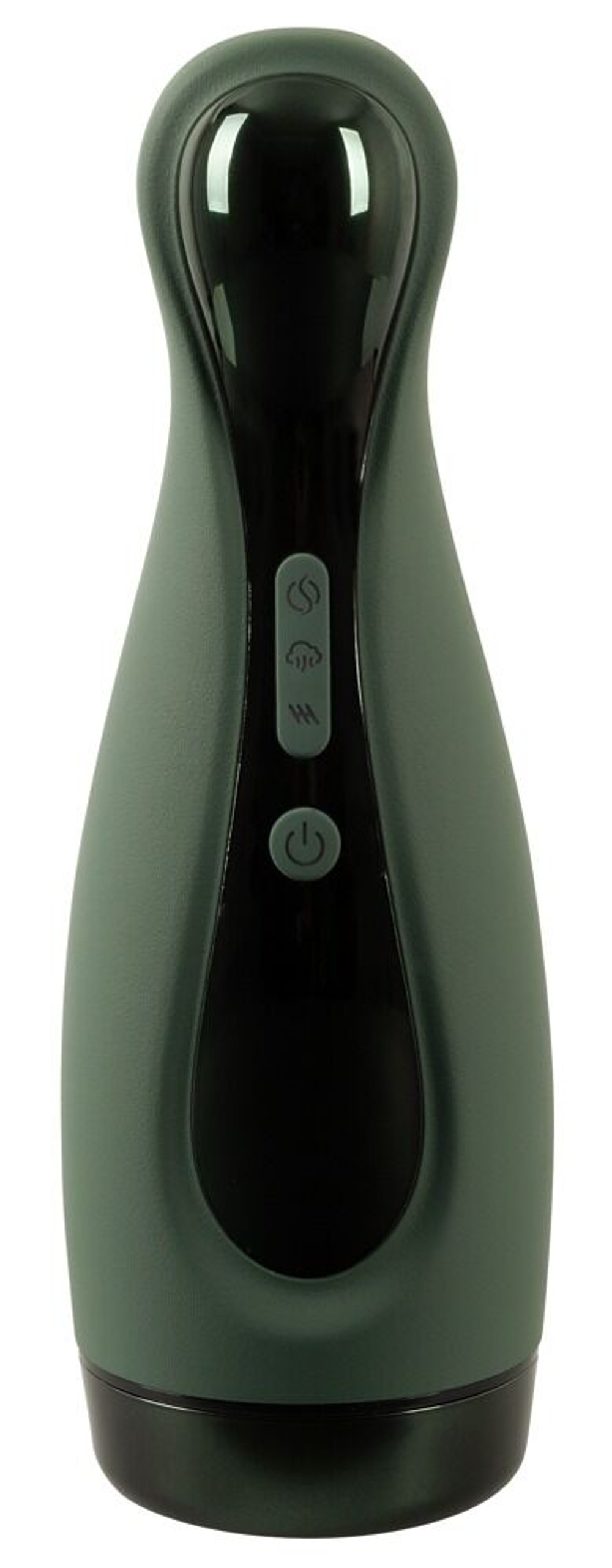 Вибромастурбатор с функцией всасывания Masturbator with 2 Functions (Цвет: белый с зеленым)